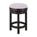 Weston - Upholstered Swivel Console Stool - Peppercorn – Counter Height (24"-27") by Liberty Furniture at Furniture Wholesale Plus , Nashville furniture store