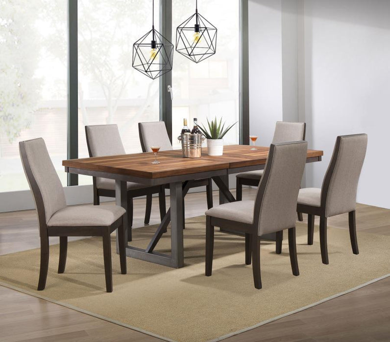 Spring Creek - Dining Table Set - Premium 5 Piece Dining Room Sets from CoasterEssence - Just $1379! Shop now at Furniture Wholesale Plus  We are the best furniture store in Nashville, Hendersonville, Goodlettsville, Madison, Antioch, Mount Juliet, Lebanon, Gallatin, Springfield, Murfreesboro, Franklin, Brentwood