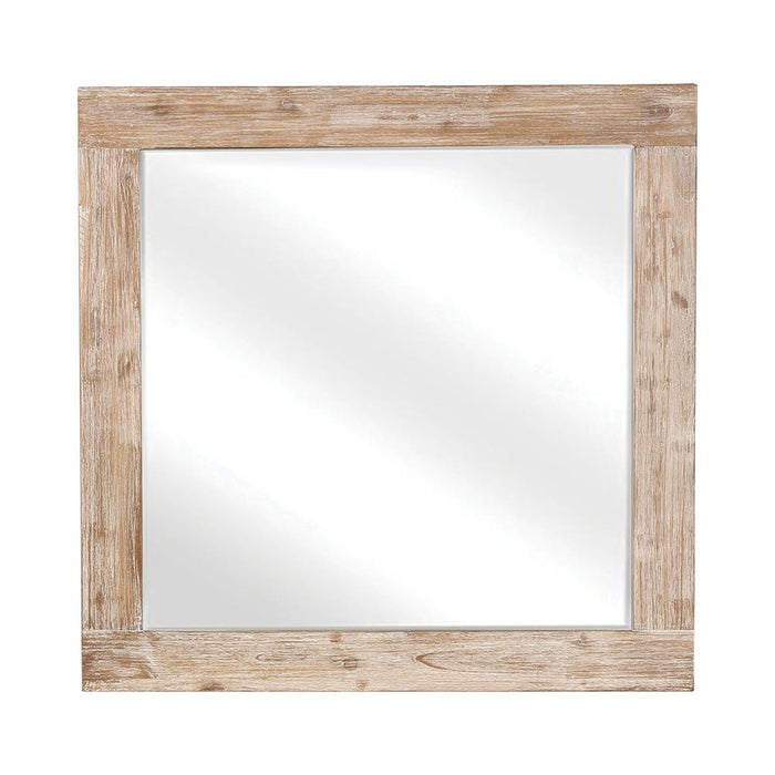 Marlow Rectangular Dresser Mirror Rough Sawn Multi - Premium Mirror from Coaster Z2 Standard - Just $172! Shop now at Furniture Wholesale Plus  We are the best furniture store in Nashville, Hendersonville, Goodlettsville, Madison, Antioch, Mount Juliet, Lebanon, Gallatin, Springfield, Murfreesboro, Franklin, Brentwood