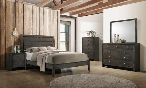 Serenity 5-piece Eastern King Sleigh Bedroom Set Mod Grey - Premium Bedroom Set from Coaster Z2 Standard - Just $1450! Shop now at Furniture Wholesale Plus  We are the best furniture store in Nashville, Hendersonville, Goodlettsville, Madison, Antioch, Mount Juliet, Lebanon, Gallatin, Springfield, Murfreesboro, Franklin, Brentwood