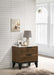 Mays 2-drawer Nightstand Walnut Brown with Faux Marble Top - Premium Nightstand from Coaster Z2 Standard - Just $156! Shop now at Furniture Wholesale Plus  We are the best furniture store in Nashville, Hendersonville, Goodlettsville, Madison, Antioch, Mount Juliet, Lebanon, Gallatin, Springfield, Murfreesboro, Franklin, Brentwood