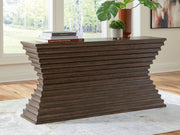 Hannodream - Sofa Table - Warm Brown – Sofa Tables by Signature Design by Ashley® at Furniture Wholesale Plus , Nashville furniture store