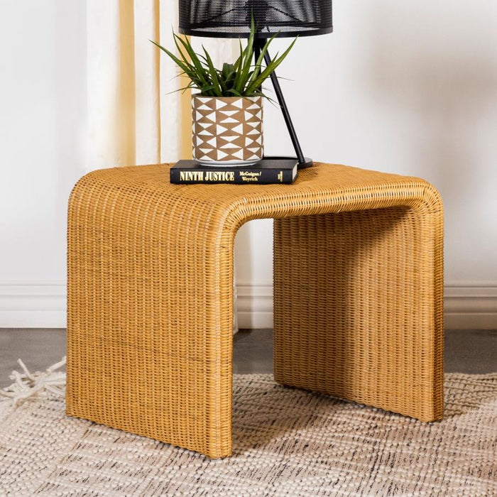 Cahya - Woven Rattan Table – End Tables by Coaster Fine Furniture at Furniture Wholesale Plus , Nashville furniture store