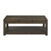 Colorado - Occasional Coffee Table With Lift Top - Charcoal – Coffee Tables by Elements International at Furniture Wholesale Plus , Nashville furniture store