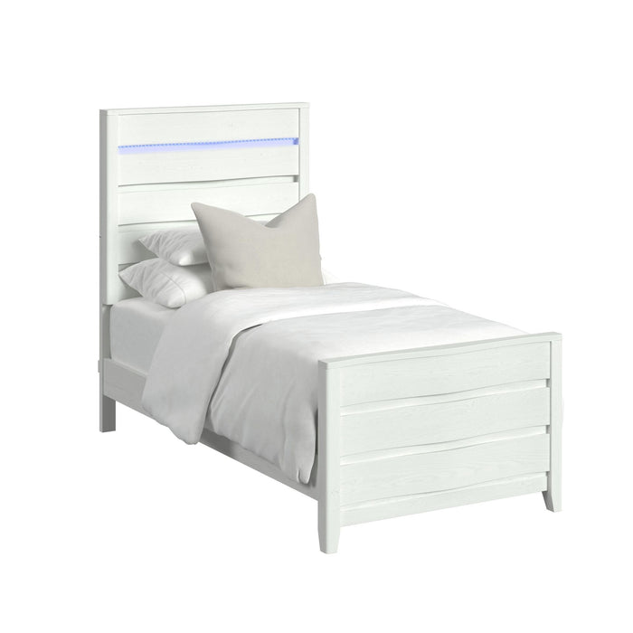 Tobias - Bedroom Set With LED – 3 Piece Bedroom Sets by Elements International at Furniture Wholesale Plus , Nashville furniture store