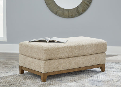 Parklynn - Ottoman - Desert – Upholstered Ottomans by Signature Design by Ashley® at Furniture Wholesale Plus , Nashville furniture store