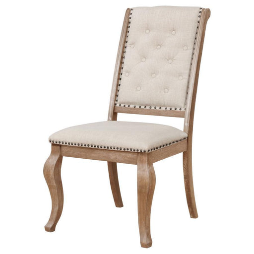 Brockway - Upholstered Dining Chair (Set of 2) – Chair Sets by CoasterEssence at Furniture Wholesale Plus , Nashville furniture store