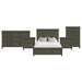 Canterbury - Panel Bedroom Set – 3 Piece Bedroom Sets by Elements International at Furniture Wholesale Plus , Nashville furniture store