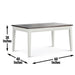 Caylie - Fix Top Dining Table - White - Premium Dining Tables from Steve Silver Furniture - Just $379! Shop now at Furniture Wholesale Plus  We are the best furniture store in Nashville, Hendersonville, Goodlettsville, Madison, Antioch, Mount Juliet, Lebanon, Gallatin, Springfield, Murfreesboro, Franklin, Brentwood