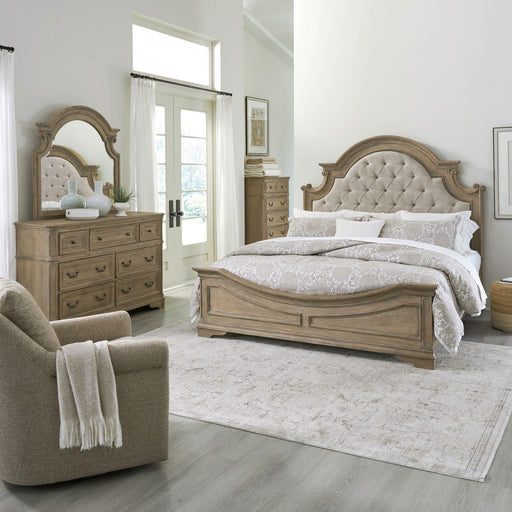 Magnolia Manor - Upholstered Bedroom Set – 3 Piece Bedroom Sets by Liberty Furniture at Furniture Wholesale Plus , Nashville furniture store