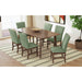 Santa Barbara - Standard Height Dining Set – 5 Piece Dining Room Sets by Elements International at Furniture Wholesale Plus , Nashville furniture store