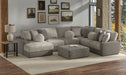 Canyon - 4 Piece Sectional With Cuddler Seat Cushions, Included Accent Pillows And Cocktail Ottoman (Left Side Facing Chaise) - Umber – 2 Piece Living Room Sets by Jackson at Furniture Wholesale Plus , Nashville furniture store