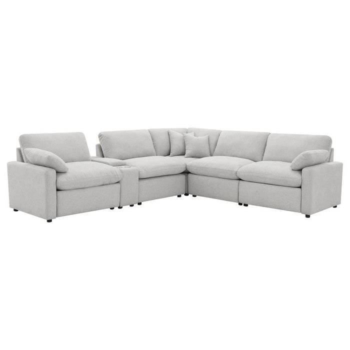 Collins - 6-Piece Modular Power Reclining Sectional – Reclining Sectionals by Coaster Fine Furniture at Furniture Wholesale Plus , Nashville furniture store