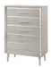 Ramon 5-drawer Chest Metallic Sterling - Premium Chest from Coaster Z2 Standard - Just $400! Shop now at Furniture Wholesale Plus  We are the best furniture store in Nashville, Hendersonville, Goodlettsville, Madison, Antioch, Mount Juliet, Lebanon, Gallatin, Springfield, Murfreesboro, Franklin, Brentwood