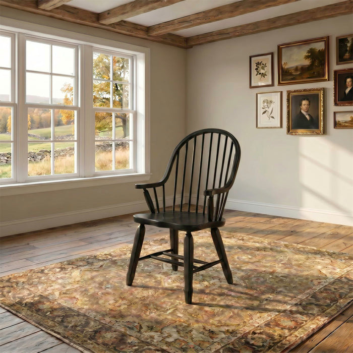 Treasures - Bow Back Arm Chair – Arm Chairs by Liberty Furniture at Furniture Wholesale Plus , Nashville furniture store
