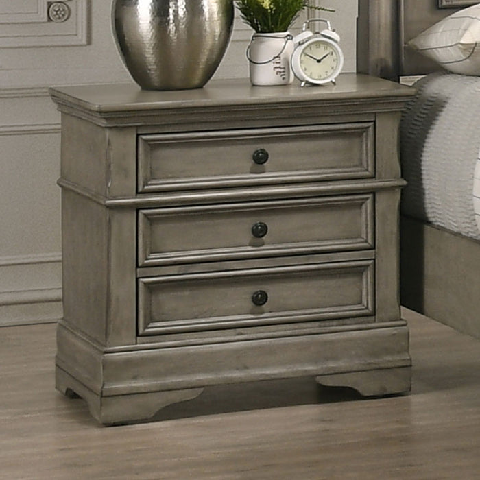 Manchester 3-drawer Nightstand Wheat - Premium Nightstand from Coaster Z2 Standard - Just $232! Shop now at Furniture Wholesale Plus  We are the best furniture store in Nashville, Hendersonville, Goodlettsville, Madison, Antioch, Mount Juliet, Lebanon, Gallatin, Springfield, Murfreesboro, Franklin, Brentwood