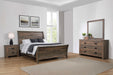 Frederick 4-piece Eastern King Panel Bedroom Set Weathered Oak - Premium Bedroom Set from Coaster Z2 Standard - Just $1418! Shop now at Furniture Wholesale Plus  We are the best furniture store in Nashville, Hendersonville, Goodlettsville, Madison, Antioch, Mount Juliet, Lebanon, Gallatin, Springfield, Murfreesboro, Franklin, Brentwood