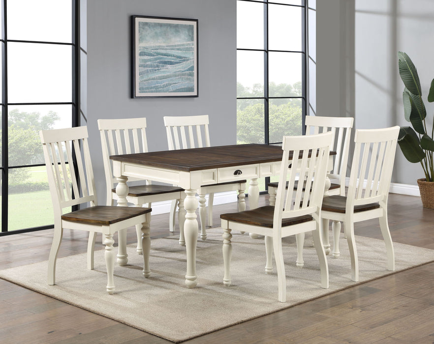 Joanna - Dining Set - Premium 6 Piece Dining Room Sets from Steve Silver Furniture - Just $969! Shop now at Furniture Wholesale Plus  We are the best furniture store in Nashville, Hendersonville, Goodlettsville, Madison, Antioch, Mount Juliet, Lebanon, Gallatin, Springfield, Murfreesboro, Franklin, Brentwood