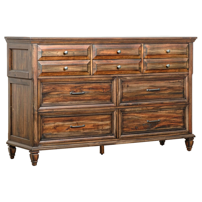 Avenue 8-drawer Dresser Weathered Burnished Brown - Premium Dresser from Coaster Z2 Standard - Just $1044! Shop now at Furniture Wholesale Plus  We are the best furniture store in Nashville, Hendersonville, Goodlettsville, Madison, Antioch, Mount Juliet, Lebanon, Gallatin, Springfield, Murfreesboro, Franklin, Brentwood