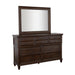 Avenue Rectangle Dresser Mirror Weathered Burnished Brown - Premium Mirror from Coaster Z2 Standard - Just $236! Shop now at Furniture Wholesale Plus  We are the best furniture store in Nashville, Hendersonville, Goodlettsville, Madison, Antioch, Mount Juliet, Lebanon, Gallatin, Springfield, Murfreesboro, Franklin, Brentwood