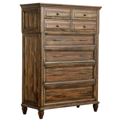 Avenue 8-drawer Chest Weathered Burnished Brown - Premium Chest from Coaster Z2 Standard - Just $1040! Shop now at Furniture Wholesale Plus  We are the best furniture store in Nashville, Hendersonville, Goodlettsville, Madison, Antioch, Mount Juliet, Lebanon, Gallatin, Springfield, Murfreesboro, Franklin, Brentwood