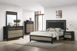 Valencia Bedroom Set Light Brown and Black - Premium Bedroom Set from Coaster Z2 Standard - Just $1130! Shop now at Furniture Wholesale Plus  We are the best furniture store in Nashville, Hendersonville, Goodlettsville, Madison, Antioch, Mount Juliet, Lebanon, Gallatin, Springfield, Murfreesboro, Franklin, Brentwood