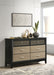 Valencia 6-drawer Dresser Light Brown and Black - Premium Dresser from Coaster Z2 Standard - Just $472! Shop now at Furniture Wholesale Plus  We are the best furniture store in Nashville, Hendersonville, Goodlettsville, Madison, Antioch, Mount Juliet, Lebanon, Gallatin, Springfield, Murfreesboro, Franklin, Brentwood