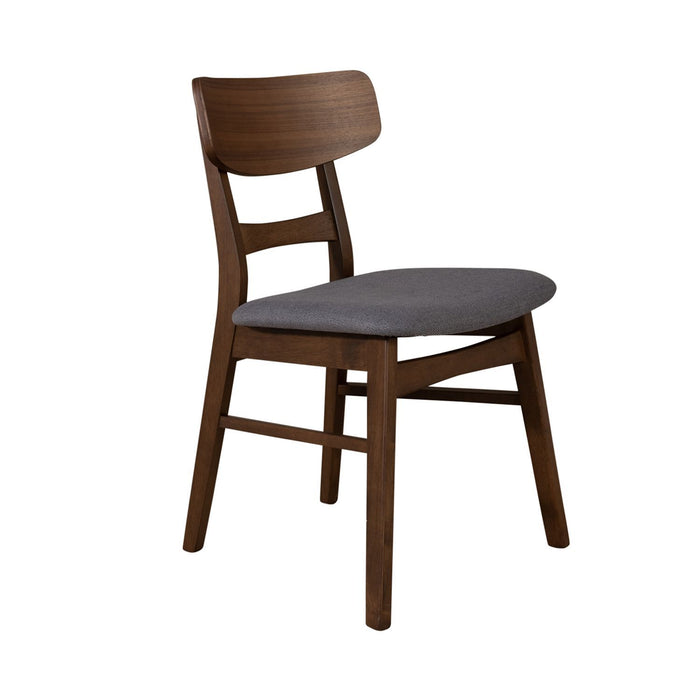 Space Savers - Panel Back Side Chair - Walnut – Side Chairs by Liberty Furniture at Furniture Wholesale Plus , Nashville furniture store