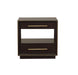 Durango 2-drawer Nightstand Smoked Peppercorn - Premium Nightstand from Coaster Z2 Standard - Just $396! Shop now at Furniture Wholesale Plus  We are the best furniture store in Nashville, Hendersonville, Goodlettsville, Madison, Antioch, Mount Juliet, Lebanon, Gallatin, Springfield, Murfreesboro, Franklin, Brentwood