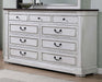 Hillcrest 9-drawer Dresser Dark Rum and White - Premium Dresser from Coaster Z2 Standard - Just $964! Shop now at Furniture Wholesale Plus  We are the best furniture store in Nashville, Hendersonville, Goodlettsville, Madison, Antioch, Mount Juliet, Lebanon, Gallatin, Springfield, Murfreesboro, Franklin, Brentwood