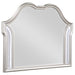 Evangeline Camel Top Dresser Mirror Silver Oak - Premium Mirror from Coaster Z2 Standard - Just $396! Shop now at Furniture Wholesale Plus  We are the best furniture store in Nashville, Hendersonville, Goodlettsville, Madison, Antioch, Mount Juliet, Lebanon, Gallatin, Springfield, Murfreesboro, Franklin, Brentwood