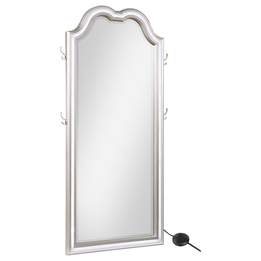 Evangeline Full Length LED Floor Mirror Silver Oak - Premium Mirror from Coaster Z2 Standard - Just $478! Shop now at Furniture Wholesale Plus  We are the best furniture store in Nashville, Hendersonville, Goodlettsville, Madison, Antioch, Mount Juliet, Lebanon, Gallatin, Springfield, Murfreesboro, Franklin, Brentwood