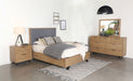 Taylor Bedroom Set Light Honey Brown and Grey - Premium Bedroom Set from Coaster Z2 Standard - Just $2098! Shop now at Furniture Wholesale Plus  We are the best furniture store in Nashville, Hendersonville, Goodlettsville, Madison, Antioch, Mount Juliet, Lebanon, Gallatin, Springfield, Murfreesboro, Franklin, Brentwood