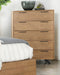 Taylor 5-drawer Rectangular Chest Light Honey Brown - Premium Chest from Coaster Z2 Standard - Just $640! Shop now at Furniture Wholesale Plus  We are the best furniture store in Nashville, Hendersonville, Goodlettsville, Madison, Antioch, Mount Juliet, Lebanon, Gallatin, Springfield, Murfreesboro, Franklin, Brentwood