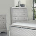 Eleanor Rectangular 5-drawer Chest Metallic - Premium Chest from Coaster Z2 Standard - Just $572! Shop now at Furniture Wholesale Plus  We are the best furniture store in Nashville, Hendersonville, Goodlettsville, Madison, Antioch, Mount Juliet, Lebanon, Gallatin, Springfield, Murfreesboro, Franklin, Brentwood