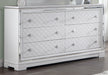 Eleanor Rectangular 6-drawer Dresser White - Premium Dresser from Coaster Z2 Standard - Just $696! Shop now at Furniture Wholesale Plus  We are the best furniture store in Nashville, Hendersonville, Goodlettsville, Madison, Antioch, Mount Juliet, Lebanon, Gallatin, Springfield, Murfreesboro, Franklin, Brentwood