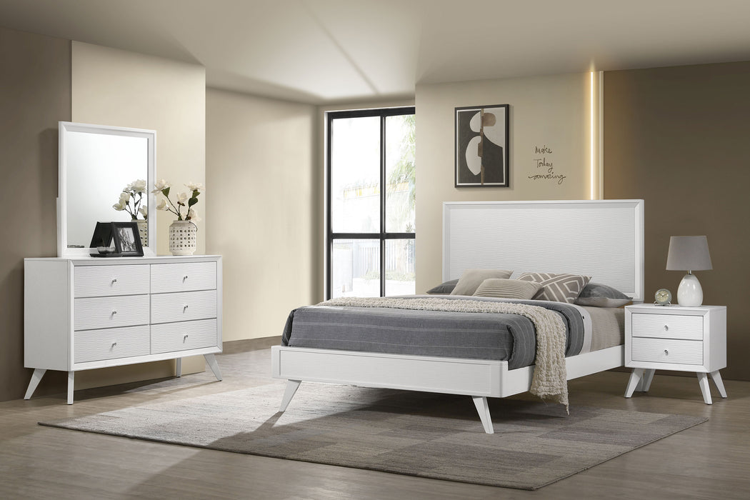 Janelle Bedroom Set White - Premium Bedroom Set from Coaster Z2 Standard - Just $1198! Shop now at Furniture Wholesale Plus  We are the best furniture store in Nashville, Hendersonville, Goodlettsville, Madison, Antioch, Mount Juliet, Lebanon, Gallatin, Springfield, Murfreesboro, Franklin, Brentwood