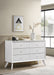 Janelle 6-drawer Dresser White - Premium Dresser from Coaster Z2 Standard - Just $512! Shop now at Furniture Wholesale Plus  We are the best furniture store in Nashville, Hendersonville, Goodlettsville, Madison, Antioch, Mount Juliet, Lebanon, Gallatin, Springfield, Murfreesboro, Franklin, Brentwood