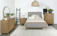 Arini 4-piece Upholstered Queen Bedroom Set Sand Wash - Premium Bedroom Set from Coaster Z2 Standard - Just $2638! Shop now at Furniture Wholesale Plus  We are the best furniture store in Nashville, Hendersonville, Goodlettsville, Madison, Antioch, Mount Juliet, Lebanon, Gallatin, Springfield, Murfreesboro, Franklin, Brentwood