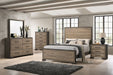 Baker Bedroom Set Brown and Light Taupe - Premium Bedroom Set from Coaster Z2 Standard - Just $1338! Shop now at Furniture Wholesale Plus  We are the best furniture store in Nashville, Hendersonville, Goodlettsville, Madison, Antioch, Mount Juliet, Lebanon, Gallatin, Springfield, Murfreesboro, Franklin, Brentwood