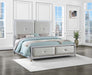 Larue Upholstered Tufted Panel Bed Silver - Premium Bed from Coaster Z2 Standard - Just $598! Shop now at Furniture Wholesale Plus  We are the best furniture store in Nashville, Hendersonville, Goodlettsville, Madison, Antioch, Mount Juliet, Lebanon, Gallatin, Springfield, Murfreesboro, Franklin, Brentwood