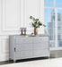 Larue 6-drawer Dresser Silver - Premium Dresser from Coaster Z2 Standard - Just $628! Shop now at Furniture Wholesale Plus  We are the best furniture store in Nashville, Hendersonville, Goodlettsville, Madison, Antioch, Mount Juliet, Lebanon, Gallatin, Springfield, Murfreesboro, Franklin, Brentwood