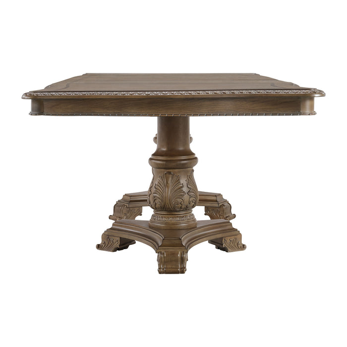 Madison Park - Rectangular Dining Table With 2 Leaves - Walnut – Dining Tables with Extensions by Elements International at Furniture Wholesale Plus , Nashville furniture store