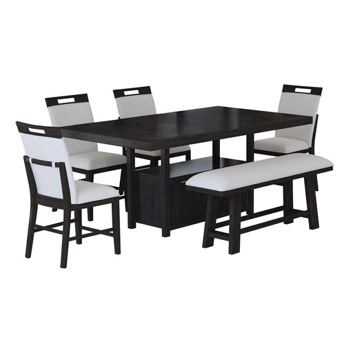 Transcend - Counter Height Dining Set – 5 Piece Dining Room Sets by Elements International at Furniture Wholesale Plus , Nashville furniture store