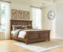 Zackaryn - King Panel Bed - Warm Brown – Panel Beds by Signature Design by Ashley® at Furniture Wholesale Plus , Nashville furniture store