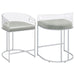 Thermosolis - Clear Acrylic Chair (Set of 2) - Premium Stool Sets from CoasterElevations - Just $589! Shop now at Furniture Wholesale Plus  We are the best furniture store in Nashville, Hendersonville, Goodlettsville, Madison, Antioch, Mount Juliet, Lebanon, Gallatin, Springfield, Murfreesboro, Franklin, Brentwood