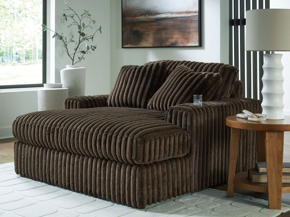 Midnight-Madness - Oversized Chaise – Chaises by Signature Design by Ashley® at Furniture Wholesale Plus , Nashville furniture store