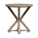 Parkland Falls - Round End Table - Weathered Taupe – End Tables by Liberty Furniture at Furniture Wholesale Plus , Nashville furniture store