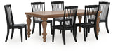 Greddinton - Dining Table Set – 7 Piece Dining Room Sets by Signature Design by Ashley® at Furniture Wholesale Plus , Nashville furniture store