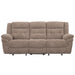 Sydney - Manual Recliner Sofa - Brown – Reclining Sofas by Steve Silver Furniture at Furniture Wholesale Plus , Nashville furniture store